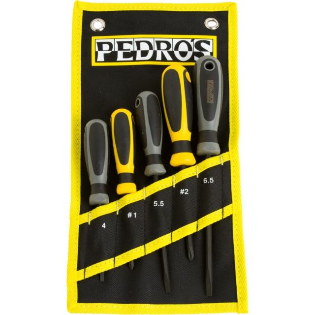 (取寄) ペドロス 5-ピース スクリュードライバー セット + ポーチ Pedro's 5-Piece Screwdriver Set + Pouch One Colorの通販は