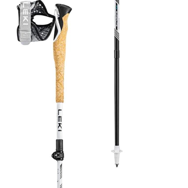 (取寄) レキ クロストレイル Fx スーパーライト コンパクト トレッキング ポールズ LEKI Crosstrail Fx Superlite Compact Trekking Poles White/Blackの通販は 43,557円