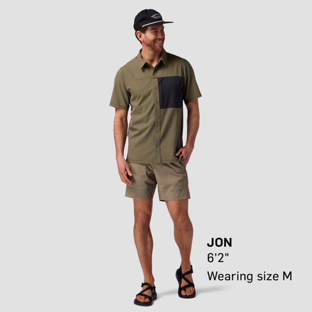 取寄) バックカントリー メンズ タホ ウーブン ショートスリーブ