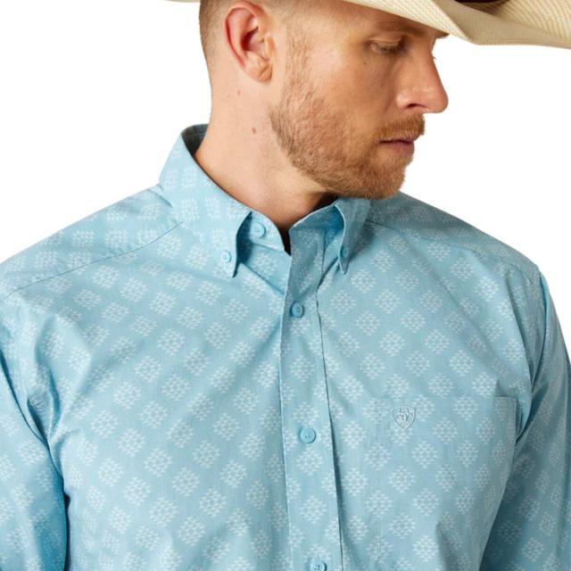 (取寄) アリアット メンズ クラシック フィット シャツ - メンズ Ariat men Garmon Classic Fit Shirt - Men's Turquoise 取寄) アリアット メンズ クラシック フィット シャツ - メンズ Ariat