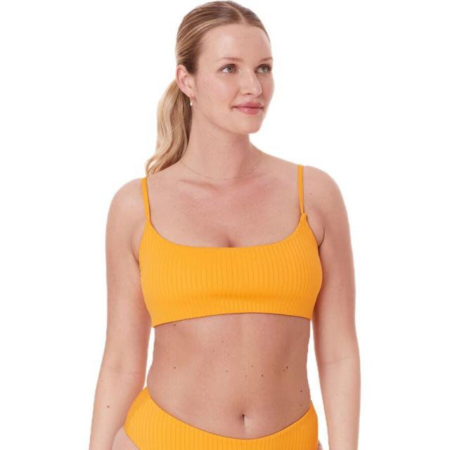 (取寄) アンディ レディース ザ マウイ ワイド リブ ビキニ トップ - ウィメンズ Andie women The Maui Wide Rib Bikini Top - Women's Tangerine