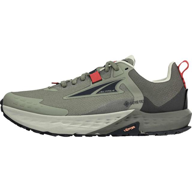 (取寄) アルトラ メンズ ティンプ 5 Gtx トレイル ランニング シューズ - メンズ Altra men Timp 5 GTX Trail Running Shoe - Men's Dusty Olive