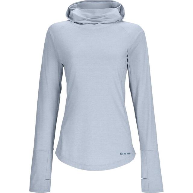 (取寄) シムス レディース ソーラーフレックス クーリング ブーディ - ウィメンズ Simms women SolarFlex Cooling Hoodie - Women's Steel Blueの通販は 25,150円