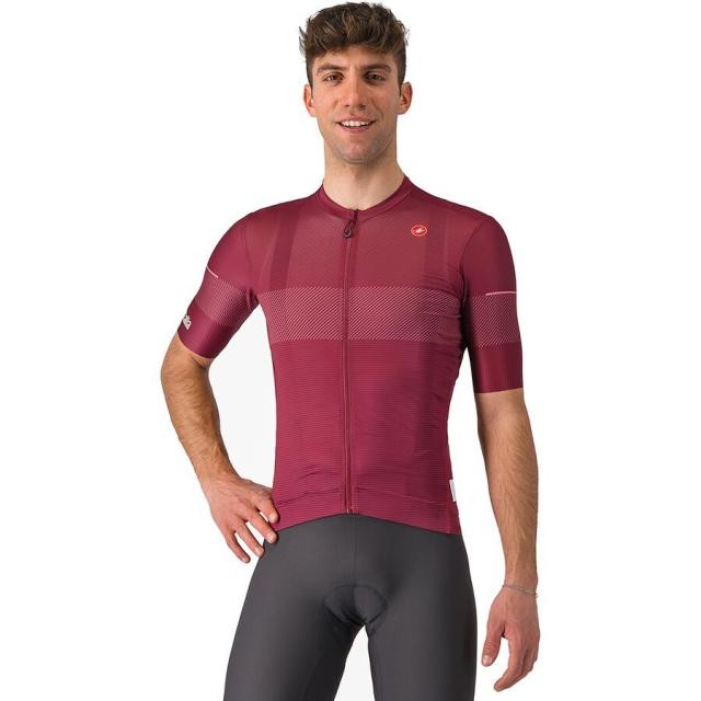 (取寄) カステリ メンズ #ジロ トロフェオ ジャージ - メンズ Castelli men #GIRO Trofeo Jersey - Men's Granataの通販は