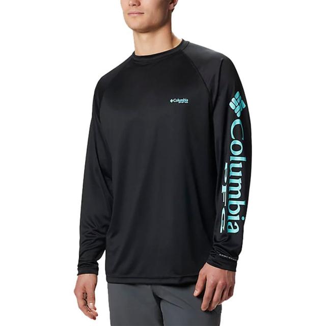 (取寄) コロンビア メンズ ターミナル タックル シャツ - メンズ Columbia men Terminal Tackle Shirt - Men's Black/Gulf Stream Logo
