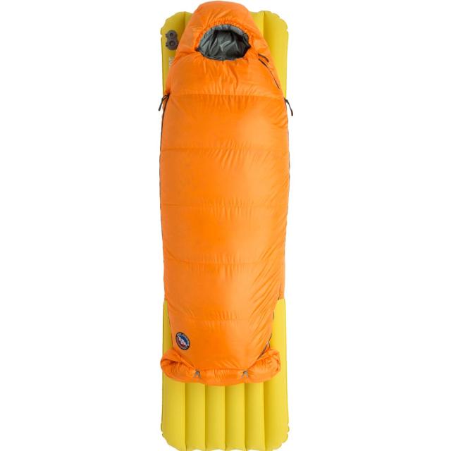 (取寄) ビッグアグネス キッズ トーチライト エクスプ スリーピング バッグ 20F ダウン - キッズ Big Agnes kids Torchlight EXP Sleeping Bag: 20F Down - Kids' Tangelo/Chinois Green 取寄) ビッグアグネス キッズ トーチライト エクスプ スリーピング