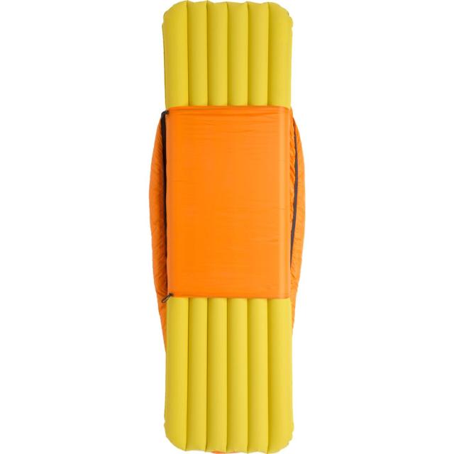 (取寄) ビッグアグネス キッズ トーチライト エクスプ スリーピング バッグ 20F ダウン - キッズ Big Agnes kids Torchlight EXP Sleeping Bag: 20F Down - Kids' Tangelo/Chinois Green 取寄) ビッグアグネス キッズ トーチライト エクスプ スリーピング