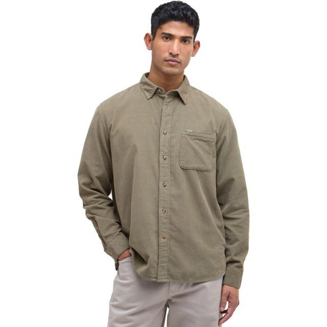 (取寄) バブアー メンズ リラックスド-フィット コード シャツ - メンズ Barbour men Bramside Relaxed Cord Shirt - Men's Olive