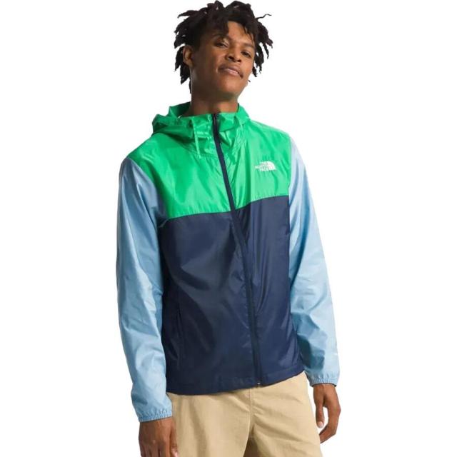 (取寄) ノースフェイス メンズ サイクロン ジャケット - メンズ The North Face men Cyclone Jacket - Men's Summit Navy/Optic Emerald/Steel Blue