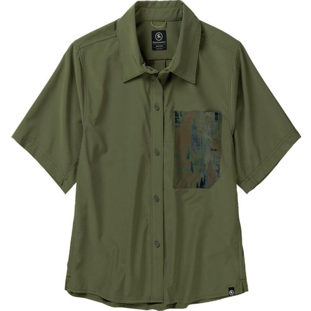 (取寄) バックカントリー レディース スリックロック ショートスリーブ ボタンアップ ジャージ - ウィメンズ Backcountry women Slickrock Short-Sleeve Button-Up Jersey - Women's Kalamataの通販は 29,750円