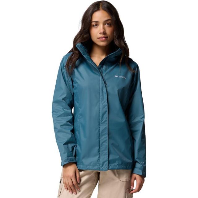 (取寄) コロンビア レディース アルカディア リ レイン ジャケット - ウィメンズ Columbia women Arcadia II Rain Jacket - Women's Everblue