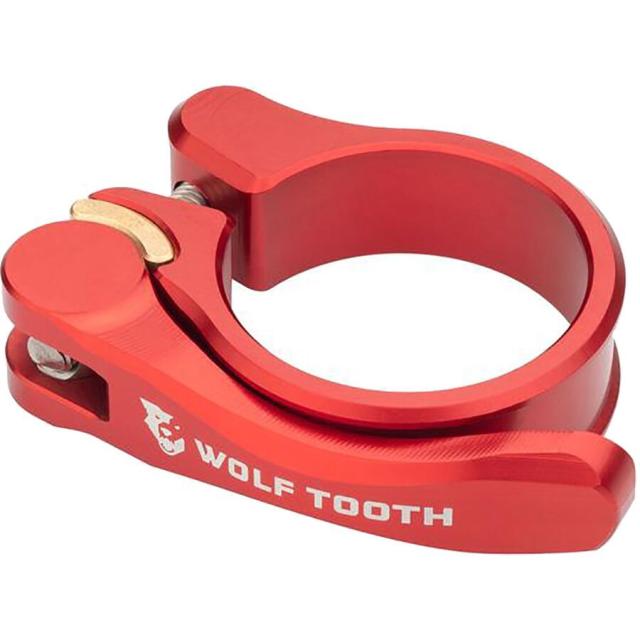 (取寄) ウルフトゥースコンポーネンツ クイック リリース シートポスト クランプ Wolf Tooth Components Quick Release Seatpost Clamp Red
