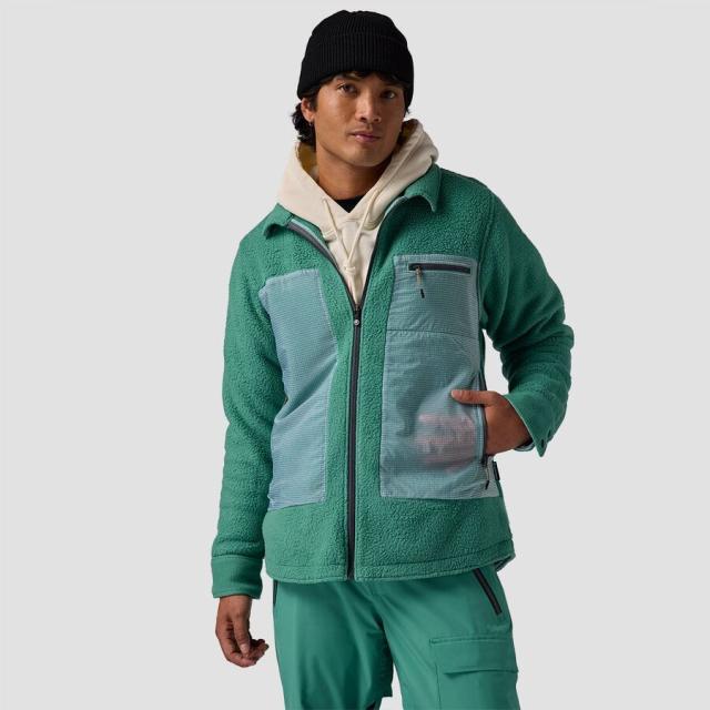 (取寄) バックカントリー ワンダー シャツ ジャケット- メンズ Backcountry Wander Pile-Fleece Shirt Jacket- Men's Gearhead Green
