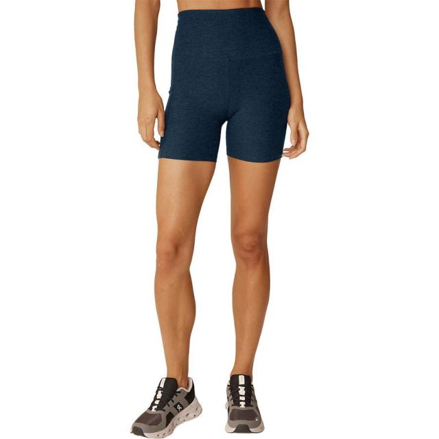 (取寄) ビヨンドヨガ レディース スペースダイ キープ ペース ポケット ショート - ウィメンズ Beyond Yoga women Spacedye Keep Pace Pocket Short - Women's Nocturnal Navy
