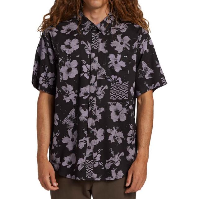 (取寄) ビラボン メンズ サンデーズ ショートスリーブ シャツ - メンズ Billabong men Sundays Short-Sleeve Shirt - Men's Purple Ash