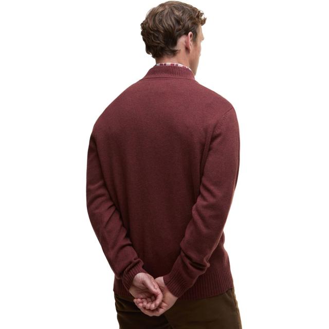(取寄) バブアー メンズ ケルソン 1/2-ジップ ニット ジャンパー - メンズ Barbour men Kelson 1/2-Zip Knitted Jumper - Men's Fired Brick