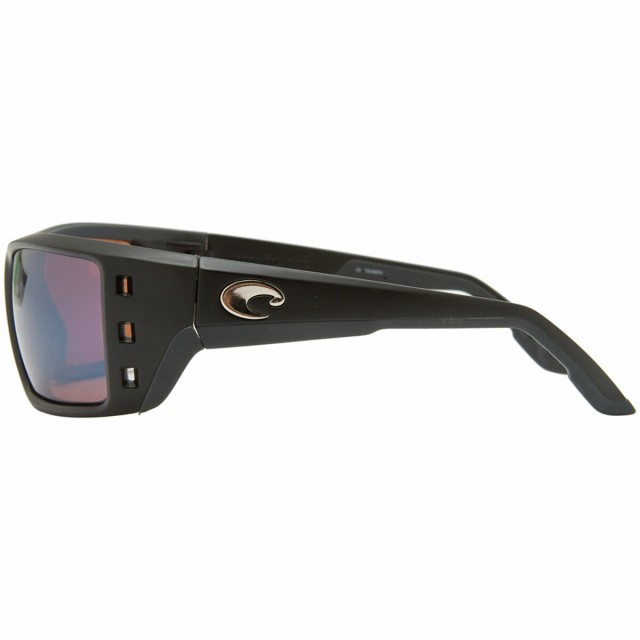 (取寄) コスタ パーミット 580G ポーラライズド サングラス Costa Permit 580G Polarized Sunglasses Matte Black/Blue Mirror