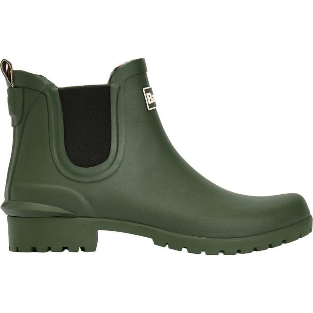 (取寄) バブアー レディース ウィルトン チェルシー ウェリー - ウィメンズ Barbour women Wilton Chelsea Welly - Women's Olive