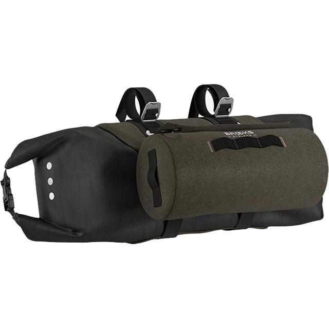 BROOKS ENGLAND ロールアップパニア 希少☆BROOKS ブルックス OLIVE