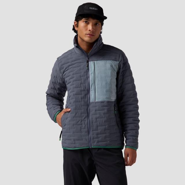 (取寄) バックカントリー メンズ プリマロフト バッフル ストレッチ ジャケット - メンズ Backcountry men Peale Primaloft Stitch-Free Baffle Stretch Jacket - Men's Turbulence