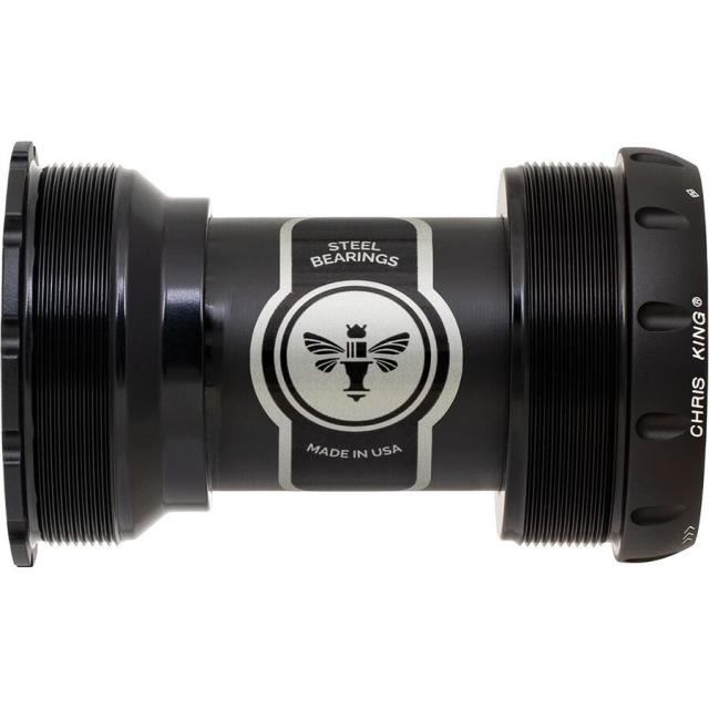 (取寄) クリスキング スレッドフィット T47A-30 ボトム ブラケット Chris King ThreadFit T47A-30 Bottom Bracket Matte Black