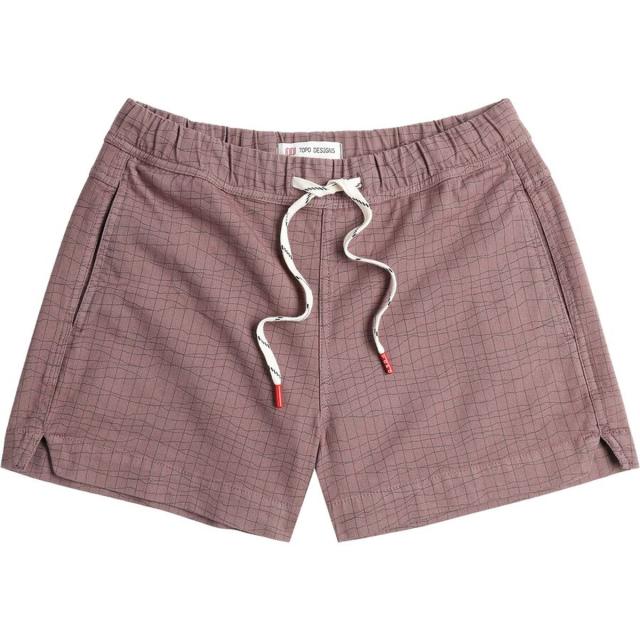 (取寄) トポデザイン レディース ダート ショート - ウィメンズ Topo Designs women Dirt Short - Women's Peppercorn Terrainの通販は