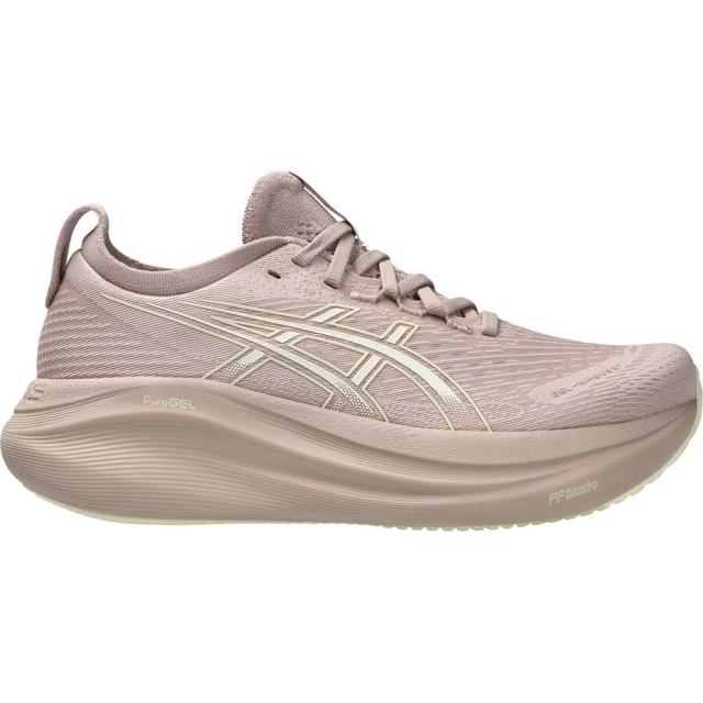 (取寄) アシックス レディース ゲル-ニンバス 27 ランニング シューズ - ウィメンズ Asics women Gel-Nimbus 27 Running Shoe - Women's Fawn/Birch