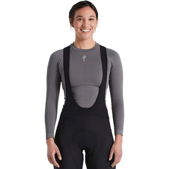 (取寄) スペシャライズド レディース シームレス ロング-スローブ ベースレイヤー— - ウィメンズ Specialized women Seamless Long-Sleeve Baselayer - Women's Greyの通販は 31,940円