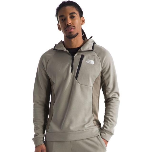 (取寄) ノースフェイス メンズ マウンテン アスレチックス フリース エイチディー 1/4-ジップ トップ - メンズ The North Face men Mountain Athletics Fleece HD 1/4-Zip Top - Men's Clay Grey/Cavern Greyの通販は 36,120円