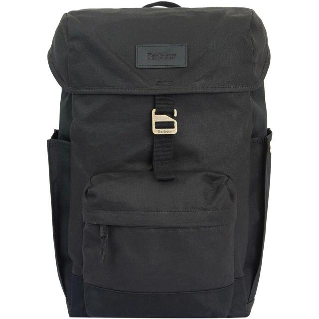 (取寄) バブアー エッセンシャル ワックス バックパック Barbour Essential Wax Backpack Black