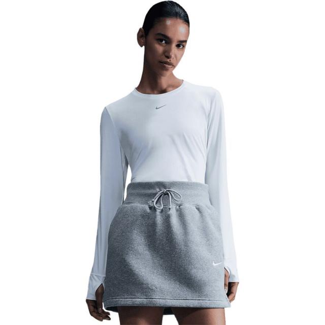 (取寄) ナイキ レディース ワン クラシック ドライ-フィット ロング-スローブ トップ - ウィメンズ Nike women One Classic Dri-Fit Long-Sleeve Top - Women's White/Blackの通販は