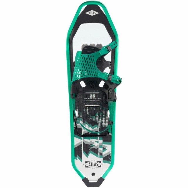 (取寄) アトラススノーシュー レンジ トレイル スノーシュー Atlas Snowshoes Range Trail Snowshoe Green