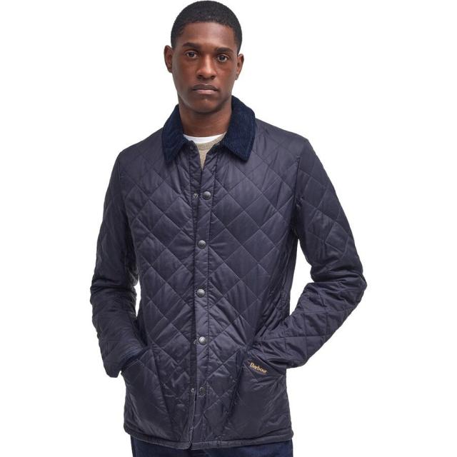(取寄) バブアー メンズ ヘリテージ リッズデイル キルテッド ジャケット - メンズ Barbour men Heritage Liddesdale Quilted Jacket - Men's Navy