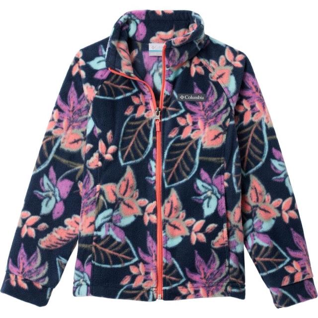 (取寄) コロンビア ガールズ ベントン スプリングス リ プリンテッド フリース ジャケット - ガールズ Columbia girls Benton Springs II Printed Fleece Jacket - Girls' Hot Coral Pasteledの通販は