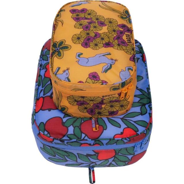 (取寄) バグー パッキング キューブ セット BAGGU Packing Cube Set Night Orchard