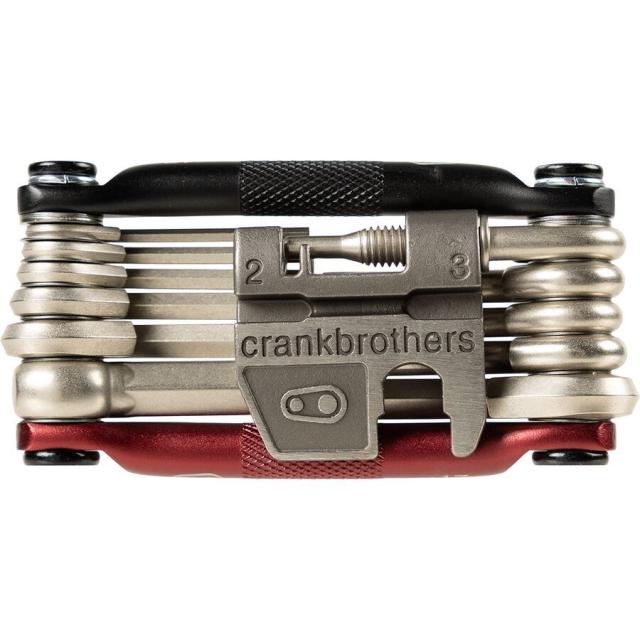 (取寄) クランクブラザース マルチ 17 ツール Crank Brothers Multi 17 Tool Black & Redの通販は