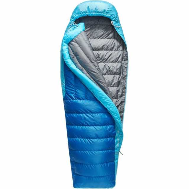 (取寄) シートゥサミット トレック スリーピング バッグ 0F ダウン Sea To Summit Trek Sleeping Bag: 0F Down Snorkel Blue