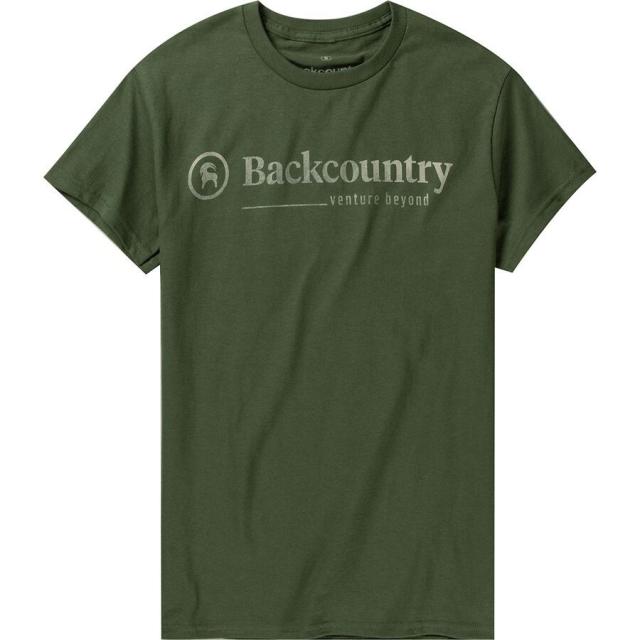 (取寄) バックカントリー ベンチャー ビヨンド ロックアップ T-シャツ Backcountry Venture Beyond Lockup T-Shirt Military Green