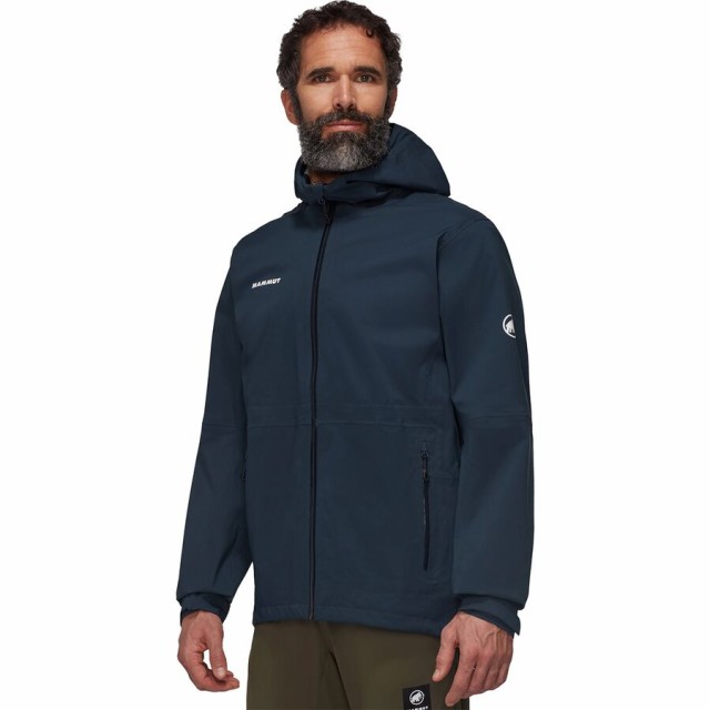 (取寄) マムート メンズ リナード ガイド HS フーデット ジャケット - メンズ Mammut men Linard Guide HS Hooded Jacket - Men's Marine