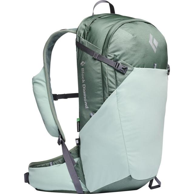 (取寄) ブラックダイヤモンド トレイル ビスタ 20L バックパック  Trail Vista 20L Backpack Laurel Green