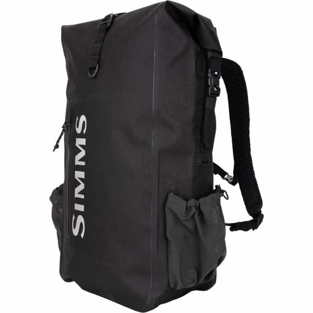 (取寄) シムス ドライ クリーク ロールトップ バックパック Simms Dry Creek Rolltop Backpack Blackの通販は