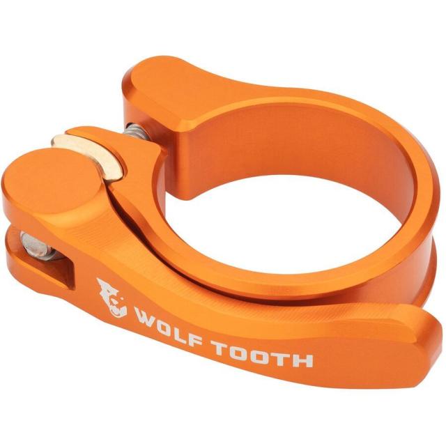 (取寄) ウルフトゥースコンポーネンツ クイック リリース シートポスト クランプ Wolf Tooth Components Quick Release Seatpost Clamp Orange
