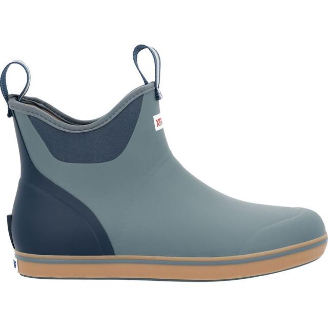 (取寄) エクストラタフ メンズ アンクル デック プリンテッド 6インチ ブーツ - メンズ Xtratuf men Ankle Deck Printed 6in Boot - Men's Stormy Blue
