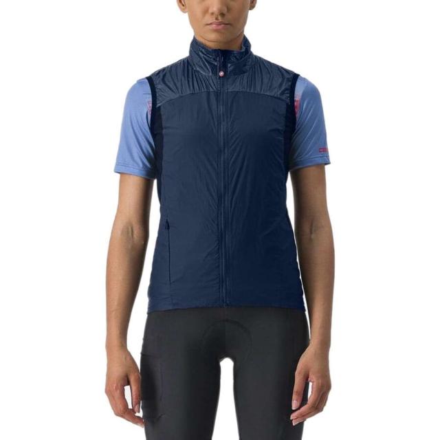 (取寄) カステリ レディース アンリミテッド パフィー ベスト - ウィメンズ Castelli women Unlimited Puffy Vest - Women's Austin Blue/Sterling Blueの通販は