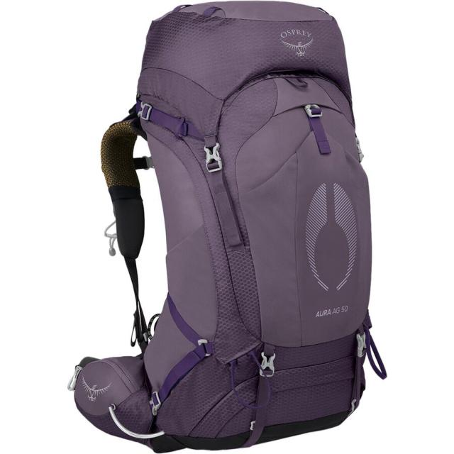 (取寄) オスプレーパック レディース オーラ AG 50L バックパック - ウィメンズ Osprey Packs women Aura AG 50L Backpack - Women's Enchantment Purpleの通販は