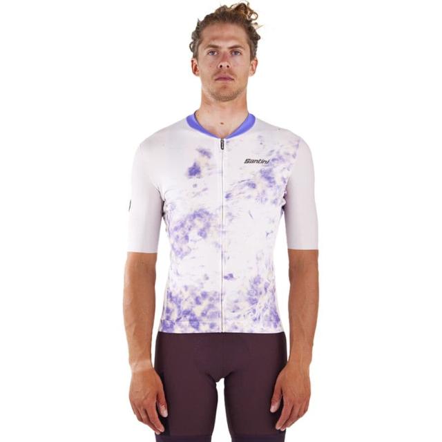 (取寄) サンティーニ メンズ マーブル ショートスリーブ ジャージ - メンズ Santini men Marble Short-Sleeve Jersey - Men's Pervincaの通販は