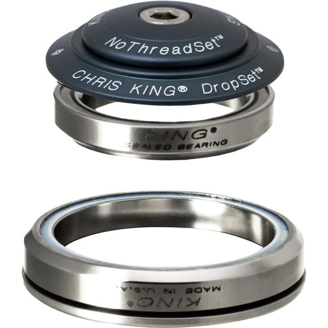 (取寄) クリスキング ドロップセット 5 ヘッドセット Chris King DropSet 5 Headset Midnight