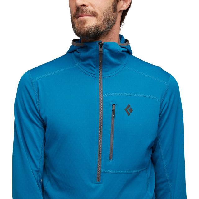 (取寄) ブラックダイヤモンド メンズ コウフィシェント 1/4-ジップ フリース ジャケット - メンズ  men Coefficient 1/4-Zip Fleece Jacket - Men's Kingfisher