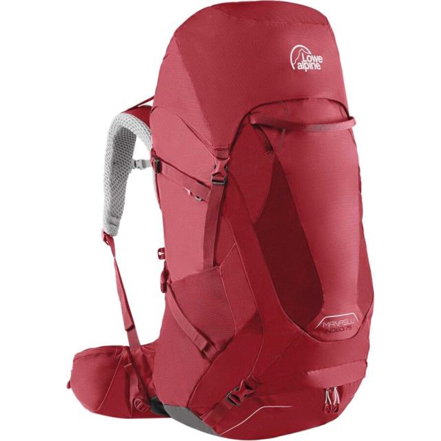 (取寄) ロウアルパイン マナスル ND 60L + 15 バックパック Lowe Alpine Manaslu ND 60L + 15 Backpack Raspberryの通販は