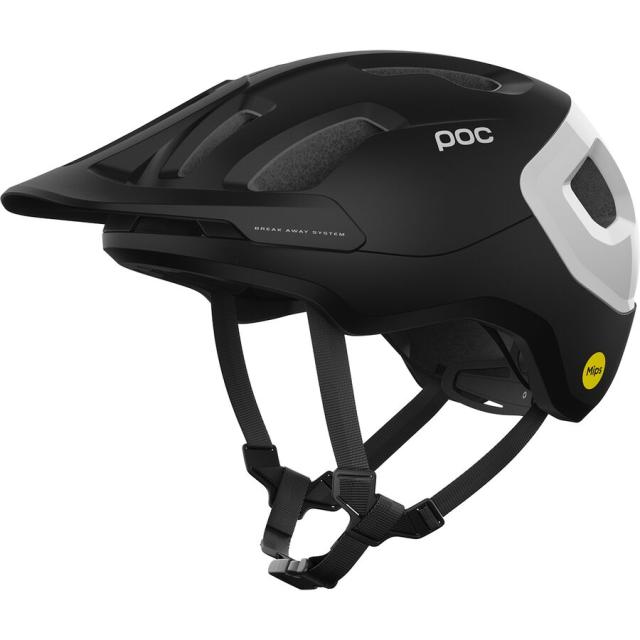 (取寄) POC アクシオン レース ミプス ヘルメット POC Axion Race Mips Helmet Uranium Black Matte/Hydrogen Whiteの通販は